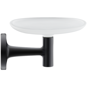 Duravit tvålkopp Starck T sitter på en vägg.