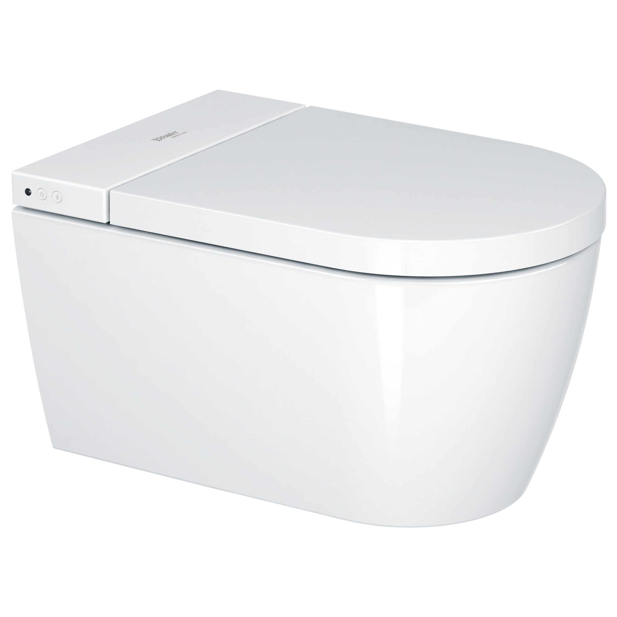 Starck f Lite SensoWash vägghängd toalett.