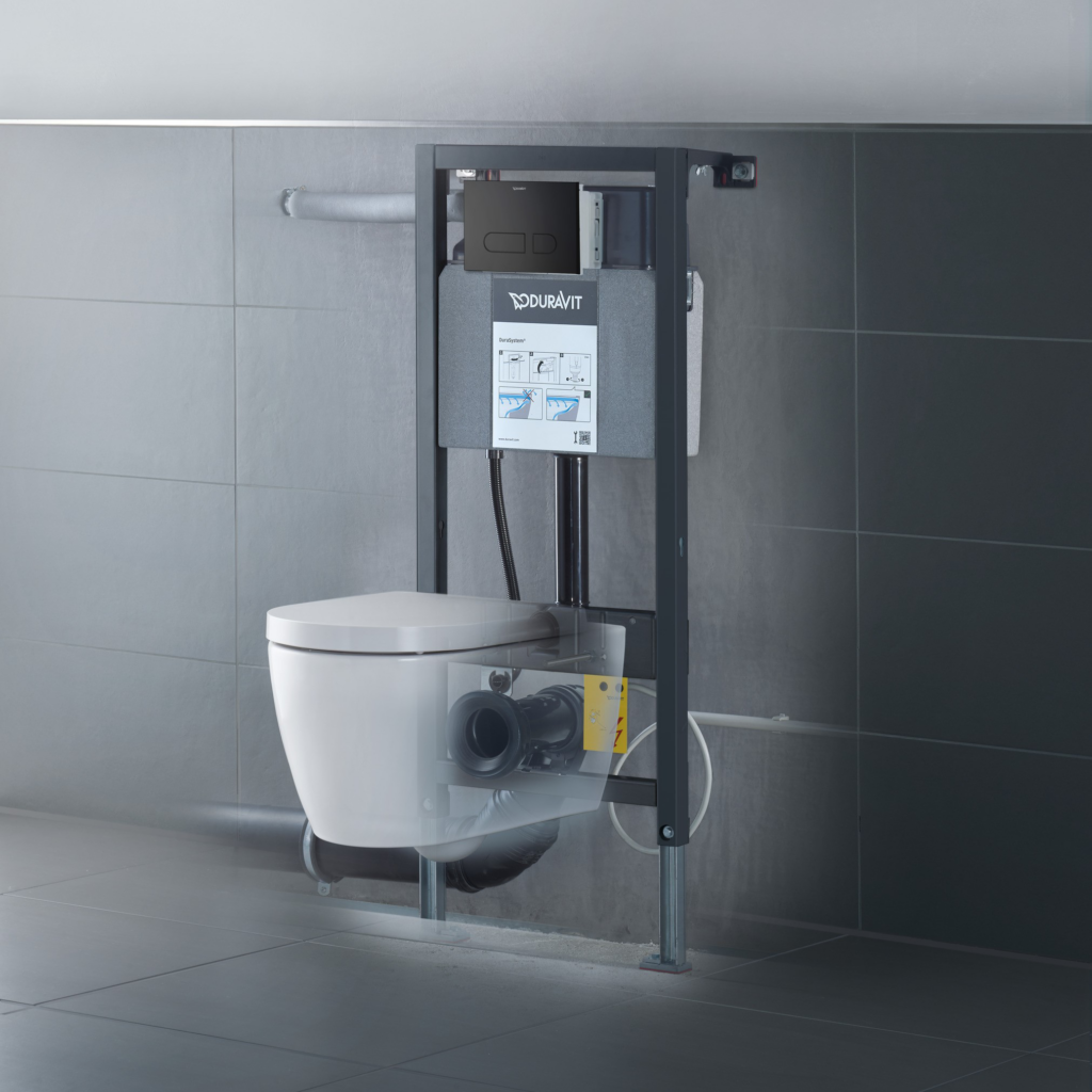 Fixtur och toalett från Duravit