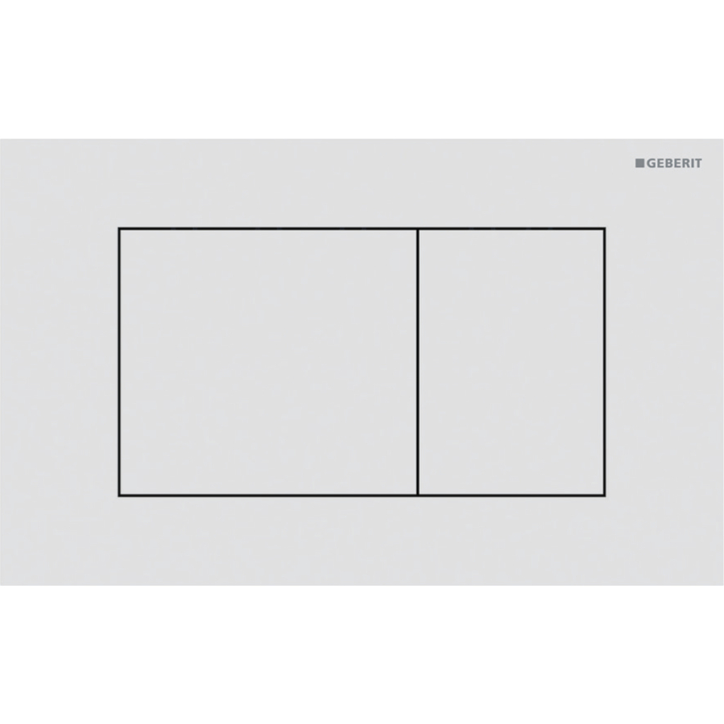 Sigma40 square spolplatta från Geberit.