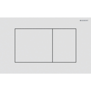 Sigma40 square spolplatta från Geberit.