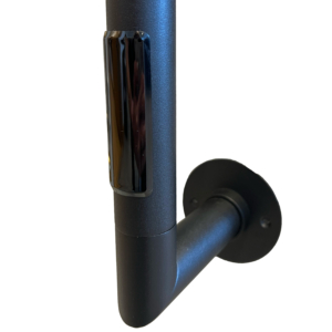 Ystad handdukstork i polerad stål.